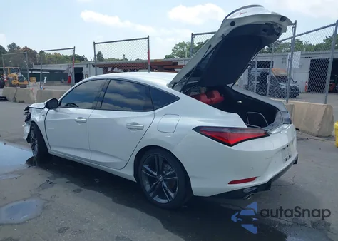 2025 Acura Integra A-Spec Technology from USA, damaged, VIN 19UDE4H69SA013184